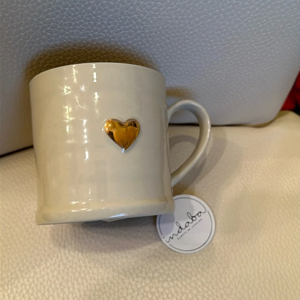 2!! ❣️ Sundance Catalog Sweetheart Stoneware Mug NWT x 2 - Picture 5 of 8